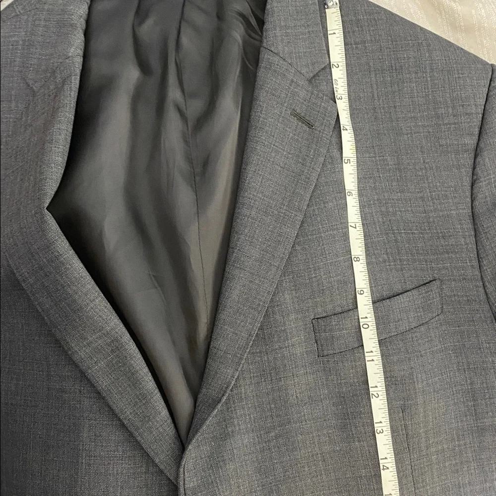 Ralph Lauren Wool Men's Gray Vintage Suit Blazer - Picture 10 of 16